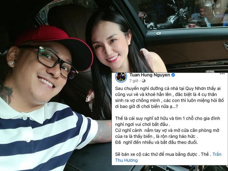 Mr Hung wants to sell his super car because his wife, Pha Le sold his house after divorcing his Korean husband - 4