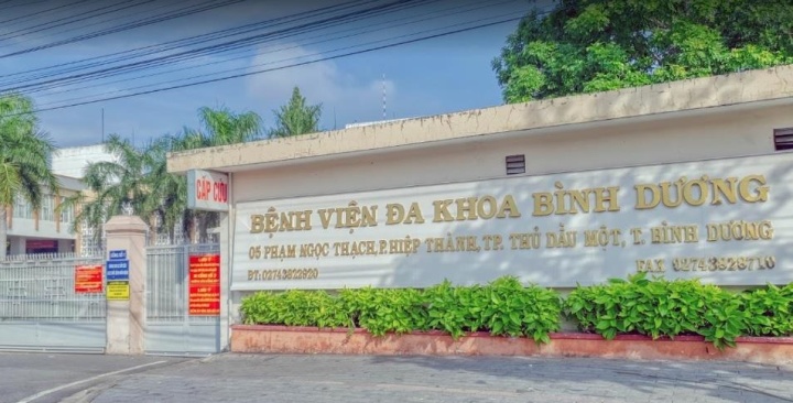Bệnh viện đa khoa Bình Dương. Ảnh: VTC News.