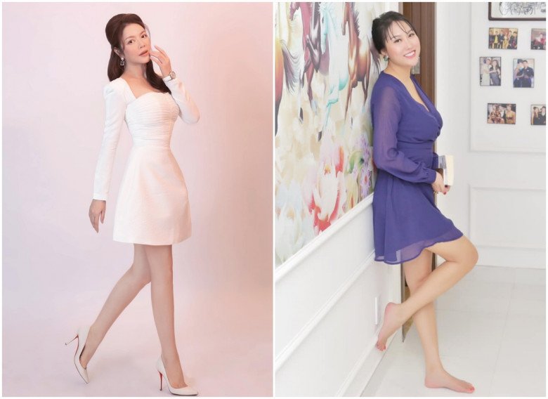 The beauty of the stars of the same age: Ly Nha Ky-Phi Thanh Van is not as strange as Viet Huong-Truong Ngoc Anh - 1