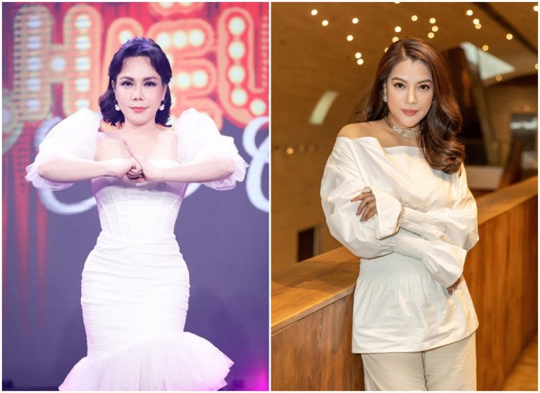 Star beauty at the same age: Ly Nha Ky-Phi Thanh Van is not as strange as Viet Huong-Truong Ngoc Anh - 10