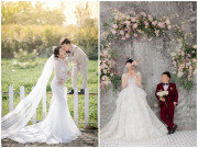 Làm vợ - "Chú lùn" cao 1m37 lấy vợ 1m62: Chú rể đứng lên bục cắt bánh, cô dâu xinh như Hoa hậu