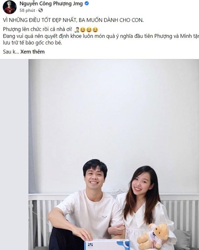 Cong Phuong's son reveals his full face for the first time after 8 months of birth - 3