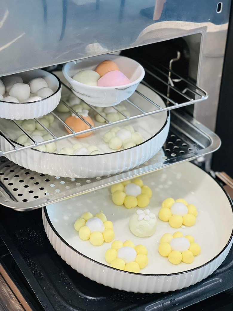 My mother told me how to make a five-color floating cake with beautiful, round balls that don't break - 6