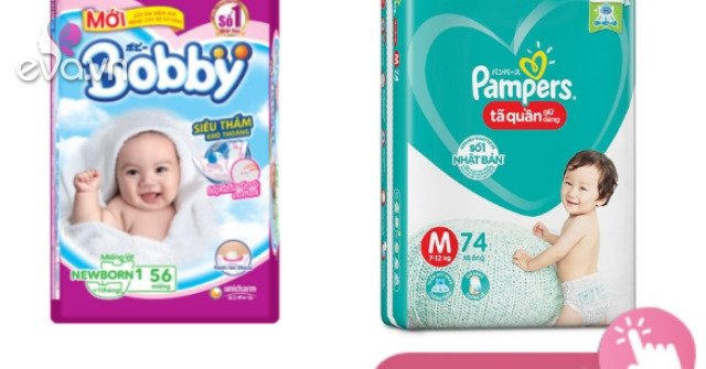 Good quality baby diaper brand reviews under 5,000 VND/pc, trusted by Vietnamese mothers