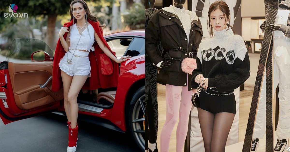 The Vietnamese-American billionaire who is a mother of 3 is still wearing a matching swimsuit with Jennie’s very sexy outfit.