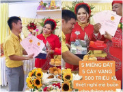 Tin tức - Đám cưới "khủng" ở Nha Trang, của hồi môn gồm 5 sổ đỏ, 5 cây vàng, kim cương tiền mặt