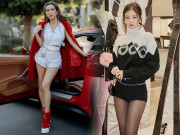 Thời trang - Tỷ phú Mỹ gốc Việt làm mẹ 3 con vẫn mặc đồ bơi đụng hàng Jennie, phối đồ sexy lấn át