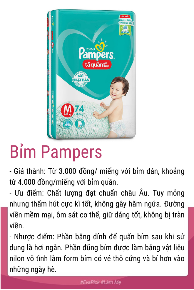 Review of baby diaper brands under 5,000 VND/pc with good quality, trusted by Vietnamese mothers - 3