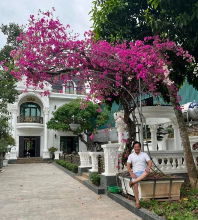 Vietnamese stars own precious garden villas: Meritorious Artist Quang Teo shows off where he suddenly comes - 5