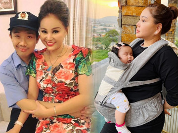 Lê Giang U50 vừa chăm cháu vừa dưỡng da