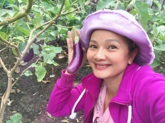 2 weeks without returning to Binh Phuoc, actress Kieu Trinh regretfully looked at the fallen fruit in the garden, no one ate it - 9