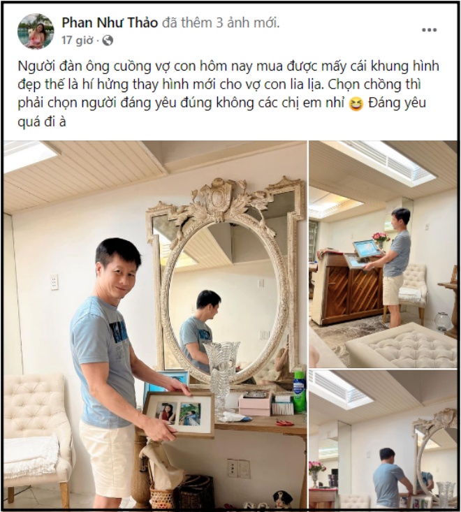 Who is happier than Phan Nhu Thao: Rich husband gives all his wealth, sees his wife's photo every day - 3