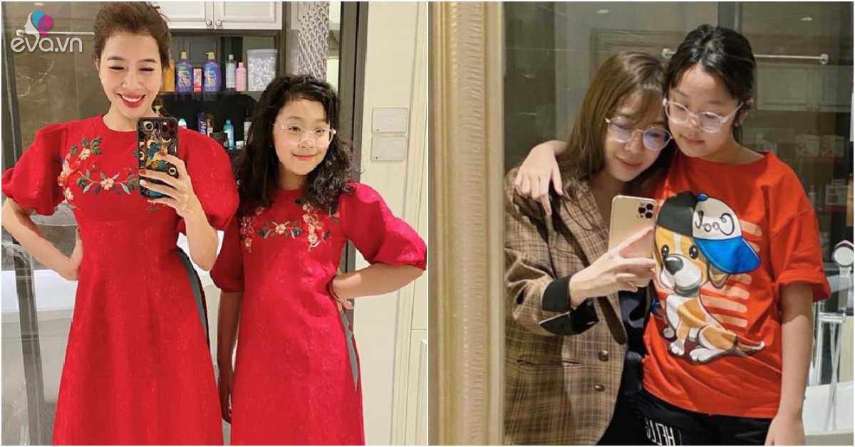 Short and small, MC Diep Chi shows how to raise a tall daughter