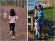 Làm mẹ - Tăng Thanh Hà quay video phía sau để thấy diện mạo con gái: Chân dài, tóc dày giống mẹ!