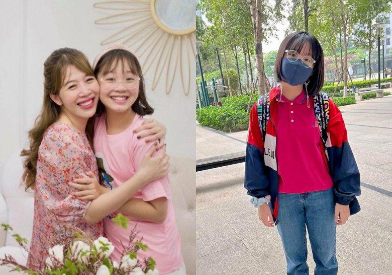 Dan Le told his two sons amp;#34;happy with tailamp;#34;  When going to school, Bao Thanh is loving and worried - 3