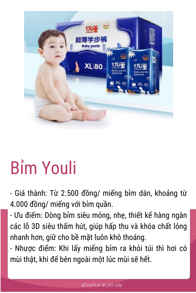 Review những hãng bỉm cho bé dưới 5.000 đồng/miếng mà chất lượng tốt, mẹ Việt tin dùng - 1