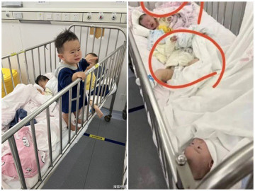 Hàng chục đứa trẻ trong khu cách ly Trung Quốc gào khóc vì không ai chăm sóc, nhìn xót xa