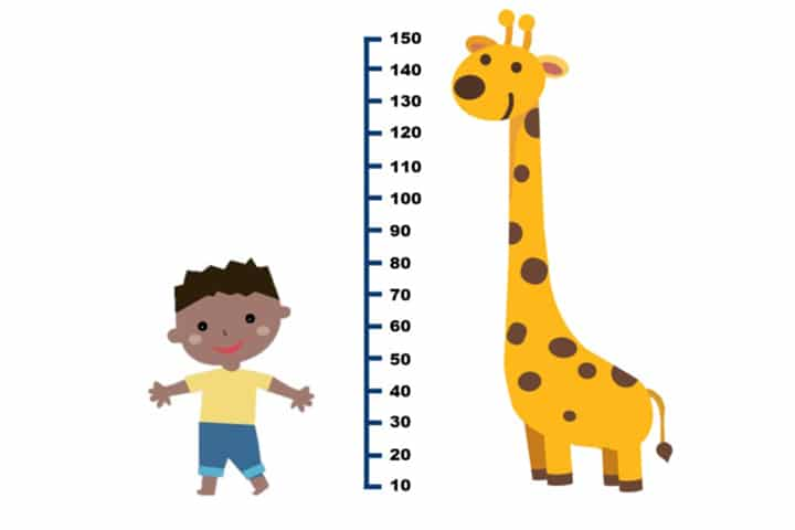 Standard height and weight chart for boys in 2022 from 0 - 5 years old - 8