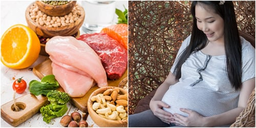 What should pregnant women in the last 3 months of pregnancy eat to get pregnant and give birth?  - 4