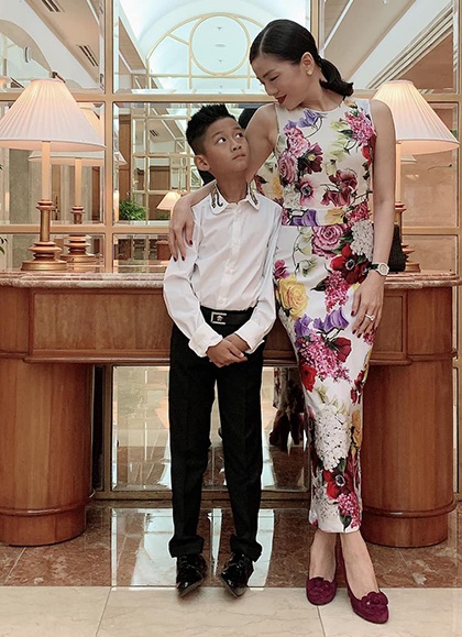 U42 has super cute twins, Duong Khac Linh spends kindergarten tuition fees up to half a billion dong/year - 13