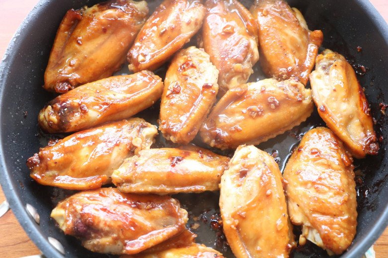 Chicken wings are not only for drinking, cooking this way can be delicious with rice regardless - 6