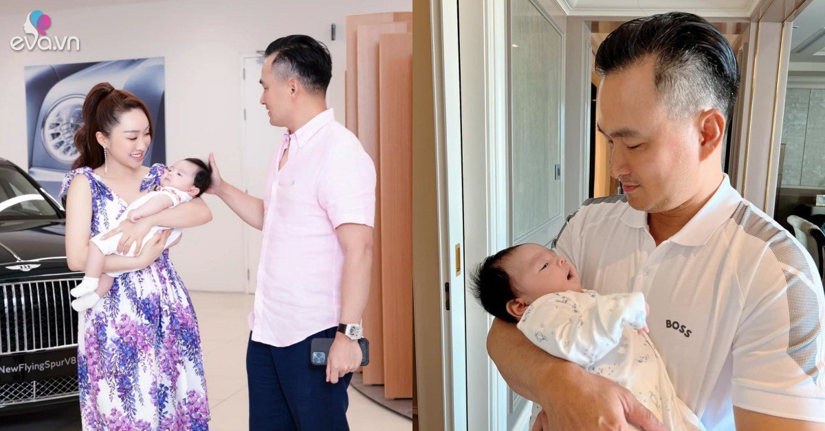 The second time being a father after 21 years, Chi Bao is still good at raising his children, buying a car of tens of billions to carry his son
