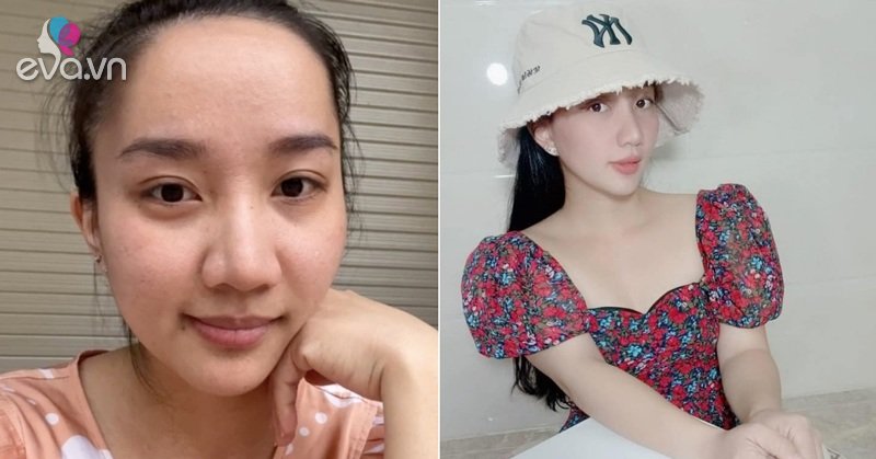 Normally, her face is bare, now Le Duong Bao Lam’s pregnant wife is also very sharp