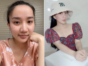 Bà bầu - Bình thường để mặt mộc xuề xòa, nay vợ bầu của Lê Dương Bảo Lâm "lên đồ" cũng "cực bén"