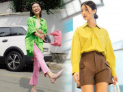 Thời trang - Hè đến là phải mặc áo sơ mi màu mè, nhưng nàng đã biết diện sao cho đẹp?
