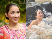 Giải trí - Cát Tường bị mắng "Già rồi vẫn hư" khi lại đăng ảnh "tắm tiên", đáp trả như trêu tức