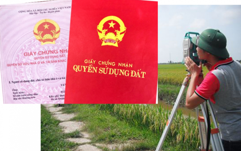 Thủ tục làm lại sổ đỏ khi diện tích đất sổ đỏ và thực tế khác nhau. Ảnh minh họa