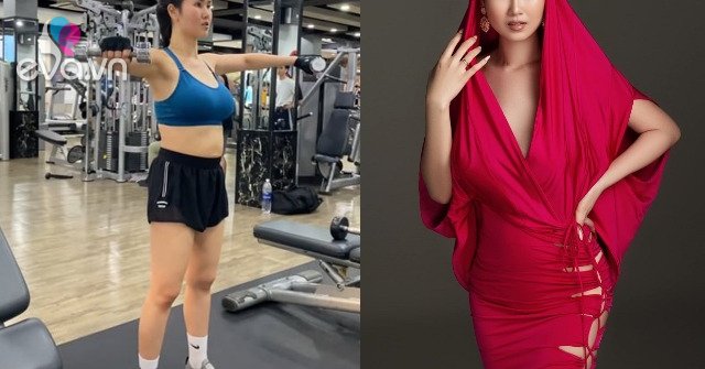 Lifting weights, growing bananas after giving birth, but Vo Ha Tram still has to ask for help from another mother because of her big belly