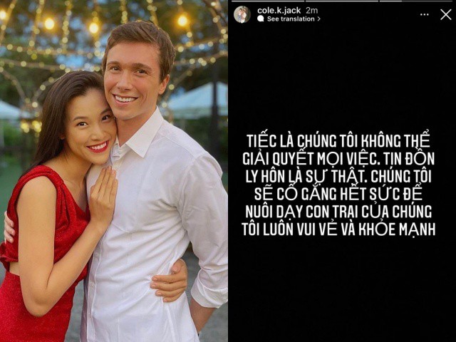 Western husband announced his divorce from runner-up Hoang Oanh clearly in Vietnamese - 3