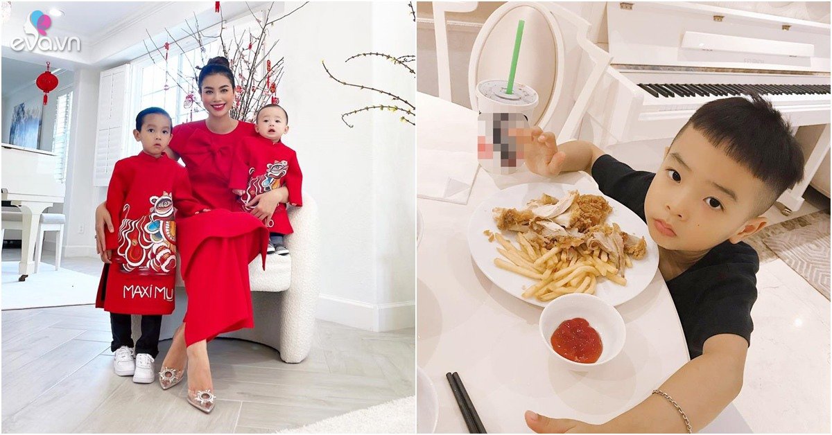 Pham Huong raised a mysterious baby boy in a luxurious and precious home like a child