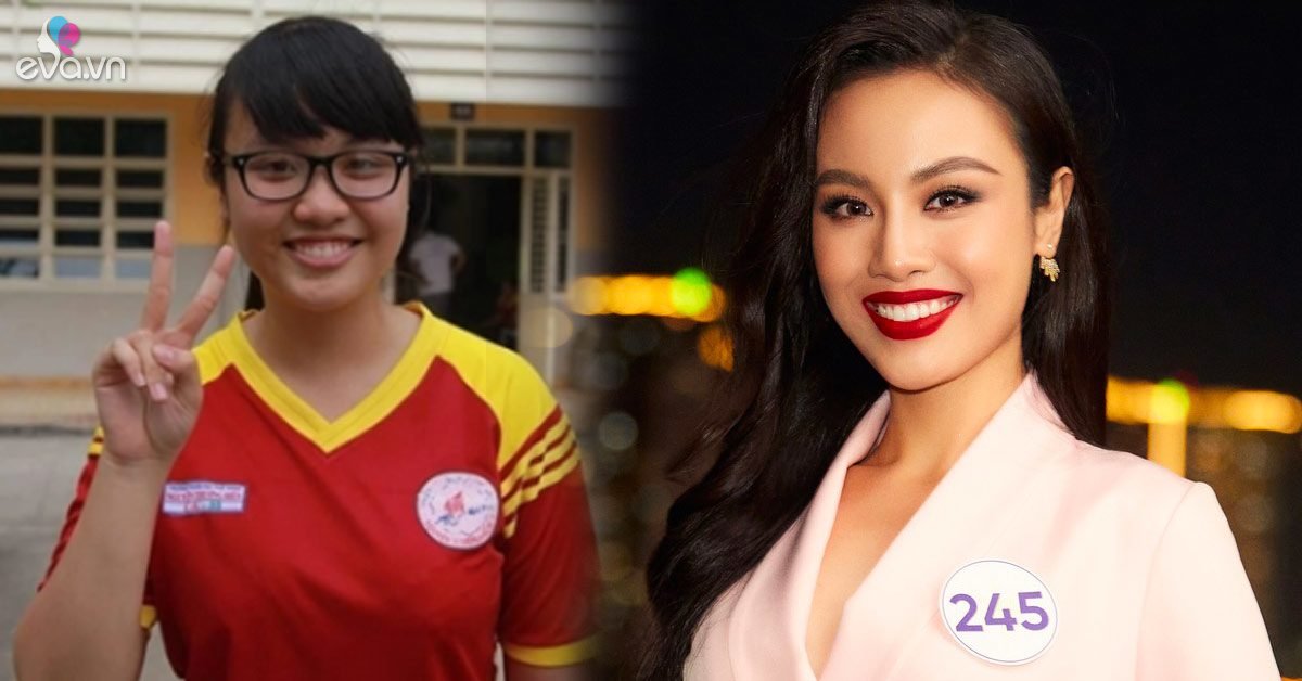 Once weighing 90kg, the female master made a makeover to the top at Miss Universe Vietnam