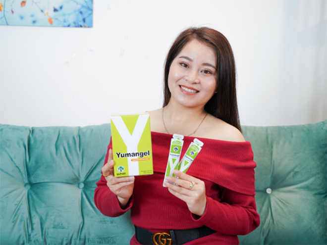 Thuốc dạ dày chữ Y - Yumangel được chị Nga tin dùng