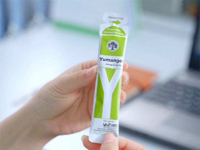 Dạng gói nhỏ gọn của Yumangel