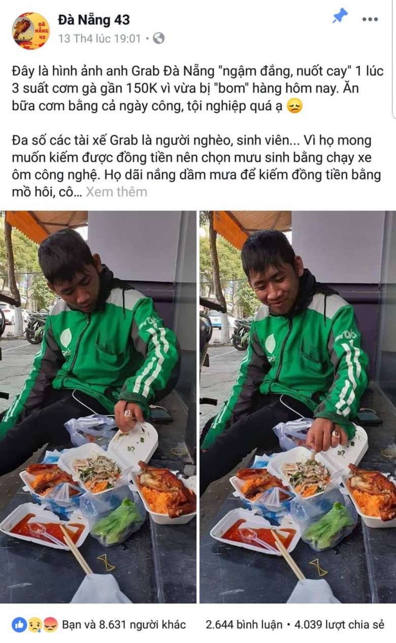 Chạy 14km để giao cơm nhưng bị khách amp;#34;bomamp;#34; lúc 4 giờ sáng, shipper sau đó có hành động đẹp - 4