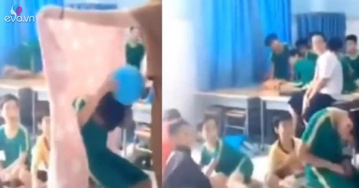 The teacher’s 1-0-2 magic show made the students scream, netizens were delighted with laughter