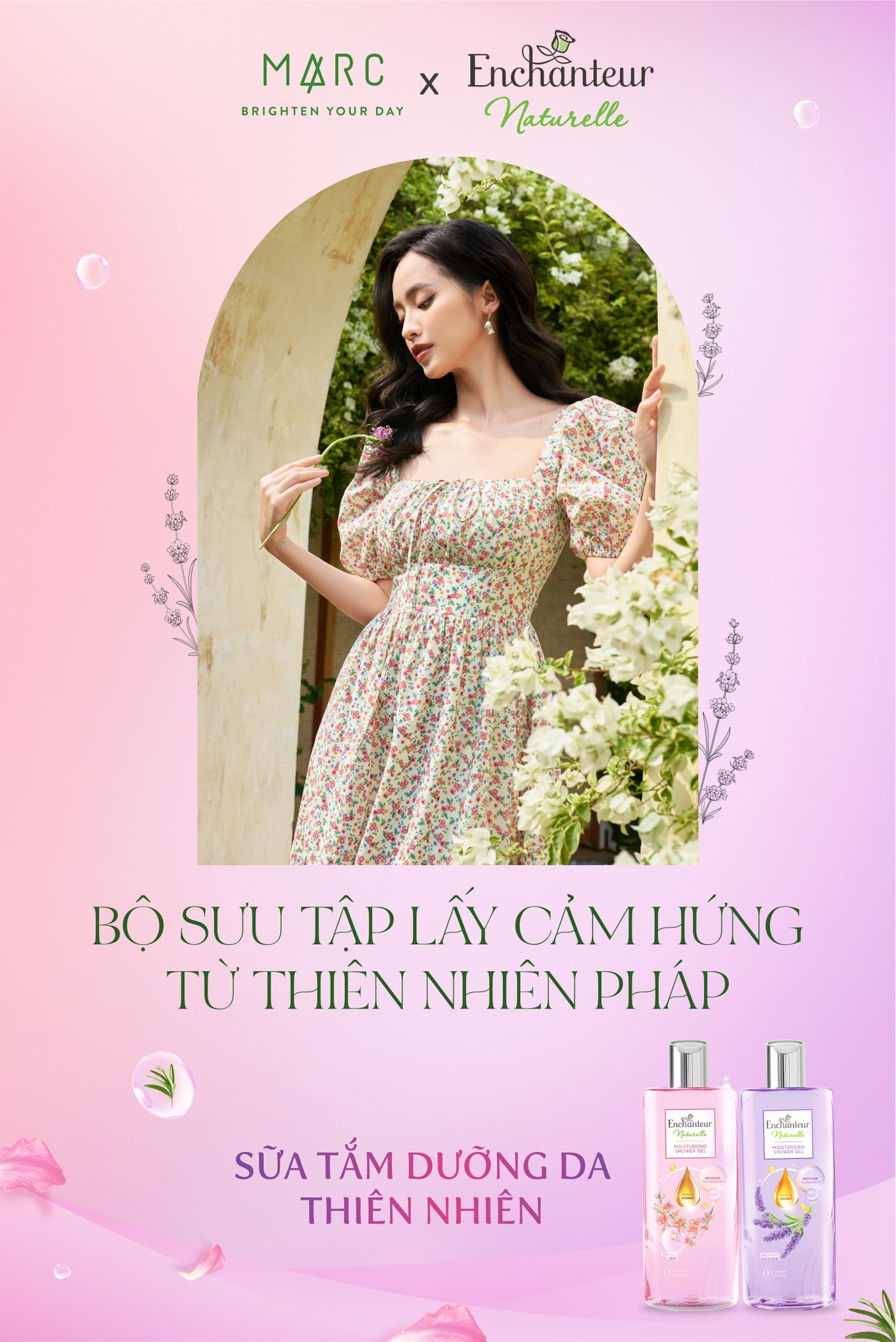 Become a fragrant flower full of vitality with a collection of beautiful dresses inspired by French nature - 1