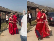 Tin tức - Cô dâu cầm gậy đánh khách mời tới tấp, biết lý do dân mạng đồng tình thán phục