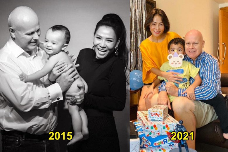 Thu Minh U40 sinh con lai nặng 4,1kg, em bé giờ cao lớn, ngoại hình y hệt bố Hà Lan - 1