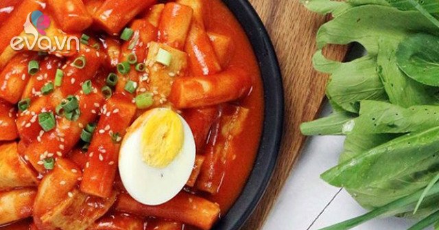 How to make tokbokki with cold rice, authentic Korean rice paper