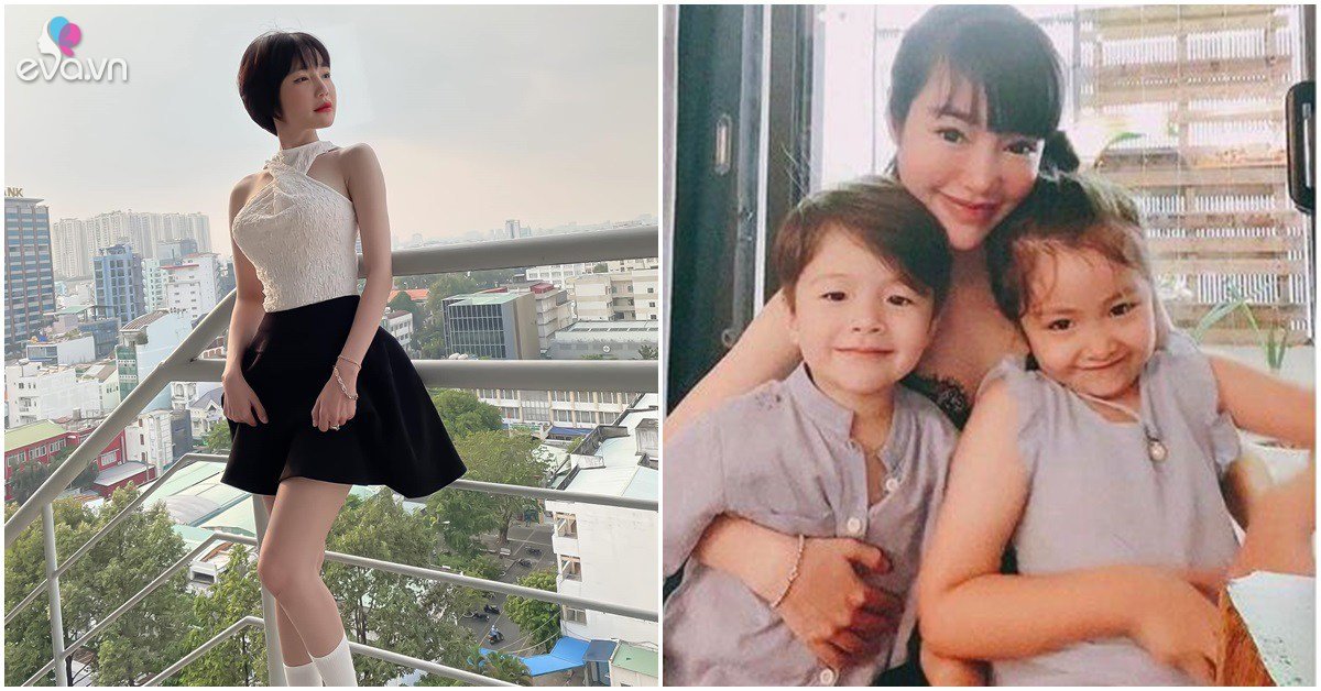 Being recognized by a strange boy as an ex-lover, often taking care of 2 children for her, Elly Tran reacted harshly