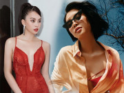 Thời trang - Tiểu Vy dạo này gợi cảm quá, hết khoe chân ngực đến diện nội y lấp ló tinh tế