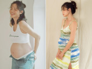 Bà bầu - Bạn thân Đàm Thu Trang khoe ảnh bầu đẹp rạng rỡ, khác lạ hơn hẳn từ khi mang thai