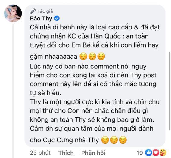 Bị nói cho con chơi đồ không tốt, Bảo Thy trần tình amp;#34;là loại cao cấpamp;#34;, giá tận 5 triệu - 3