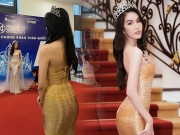 Thời trang - Thạc sĩ ngành Thương mại "chữa cháy" váy, làm lu mờ cả sự xinh đẹp của Đỗ Thị Hà