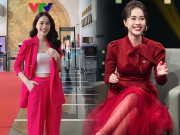 Thời trang - MC “mặc kín nhất VTV” đến công sở thì thanh lịch, lên đồ đi bơi làm ai cũng xuýt xoa