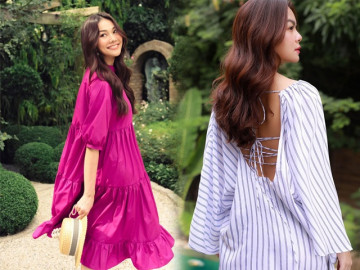 Mỹ nhân Việt tươi trẻ nhờ 5 kiểu váy hè xinh xắn này
